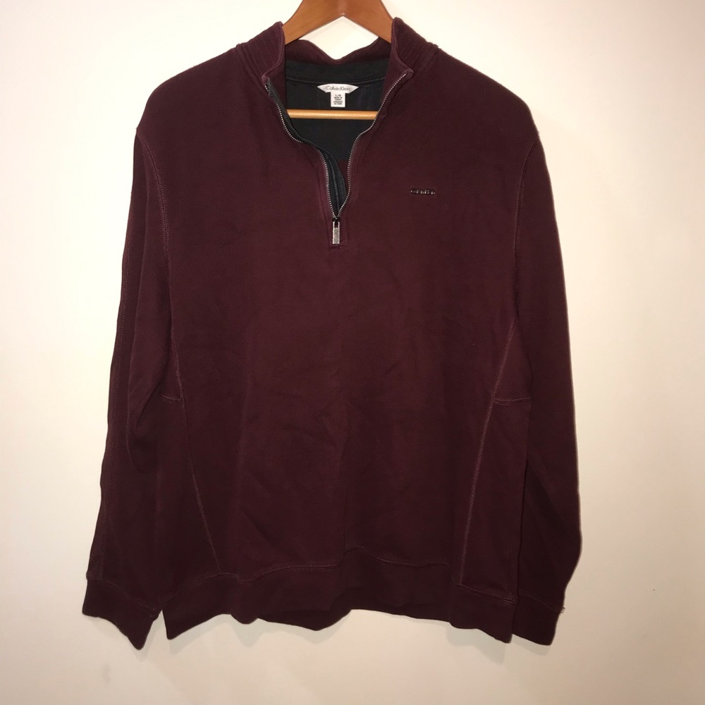 Calvin Klein Quaterzip sweater